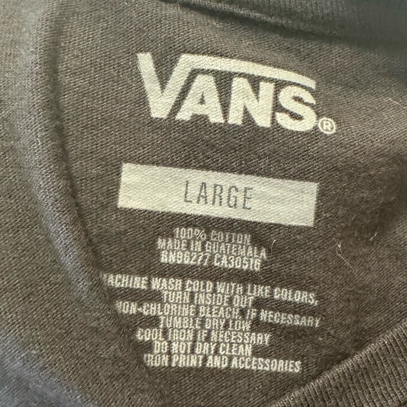 Vans - Black Floral Skull Crop Top - Picture 5 of 5